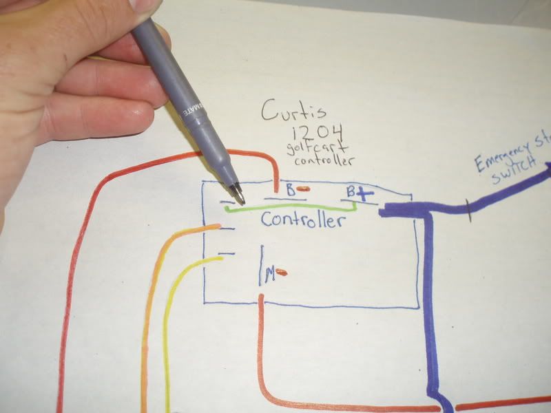 curtis 1204 controller wiring diagram