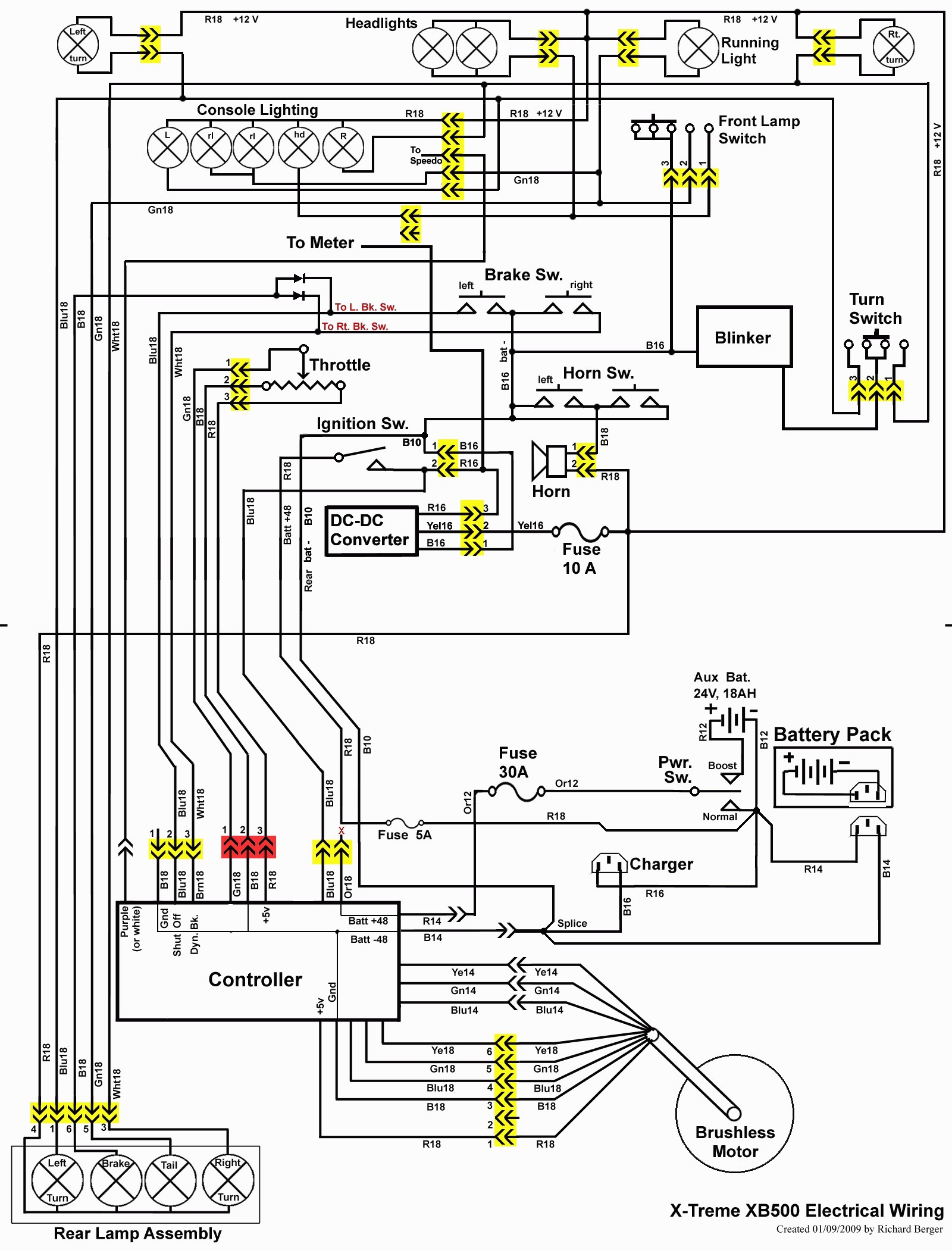 Curtis 1204 Controller Wiring Diagram Wiring Diagram Pictures