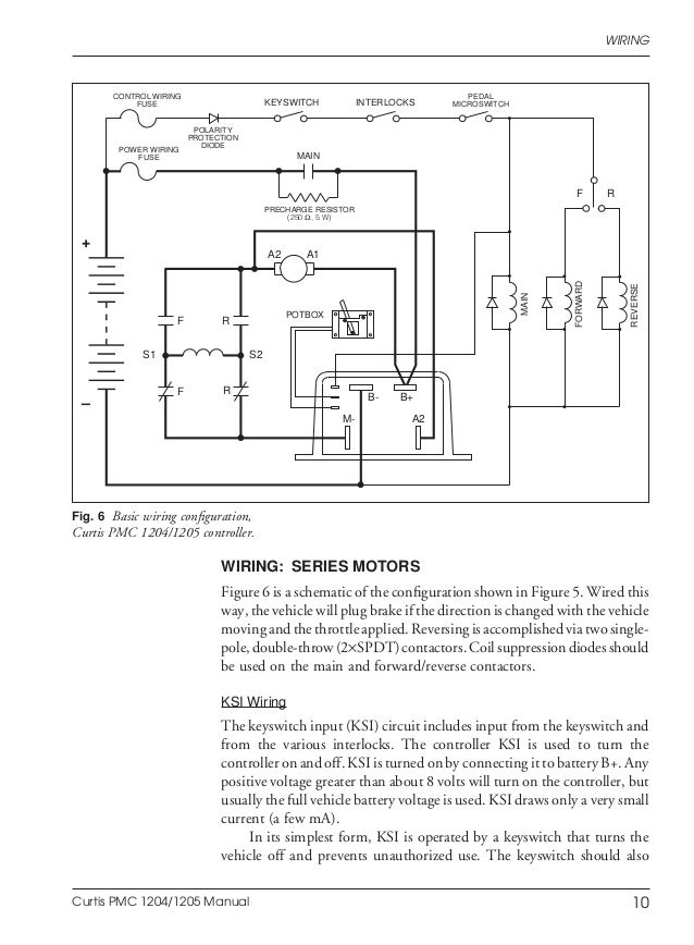 Curtis 1204 Controller Wiring Diagram Wiring Diagram Pictures