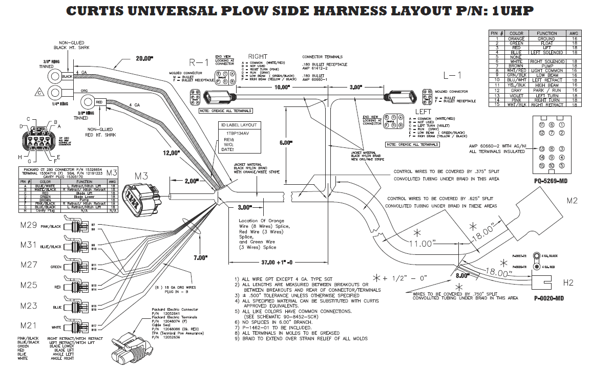 curtis plow wiring diagram