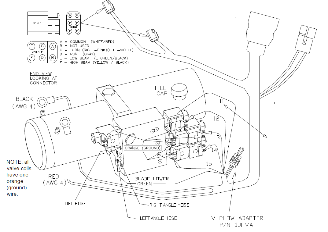 curtis snow plow wiring diagram