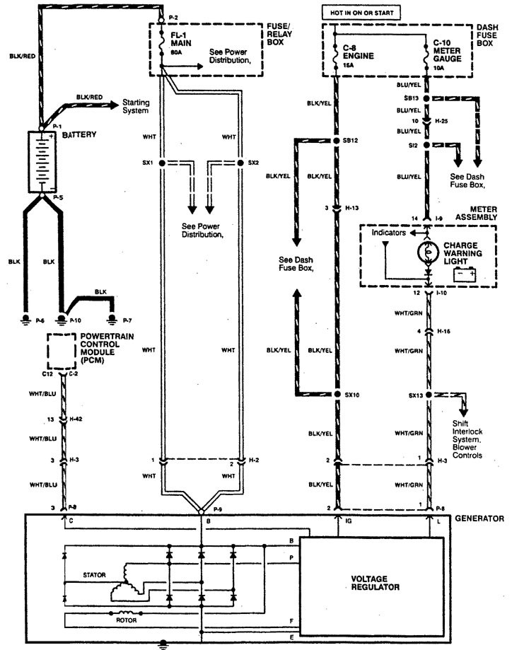 cv460s-26516 charging system wiring diagram