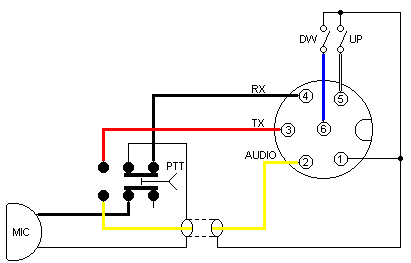 d104 microphone wiring