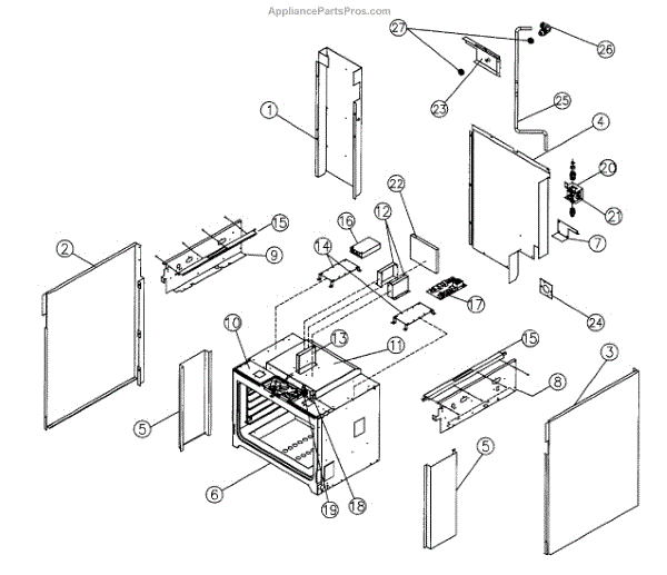 dacor po227 wiring diagram