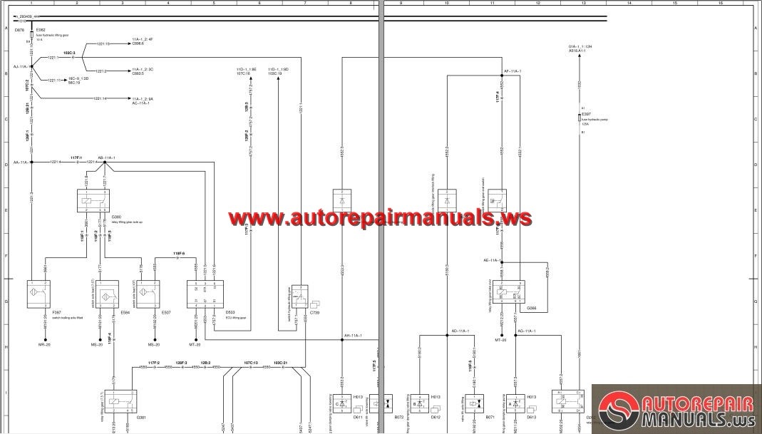 daf cf 75 wiring diagram