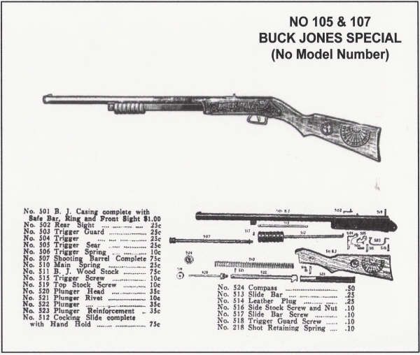 Daisy 840 Parts Diagram