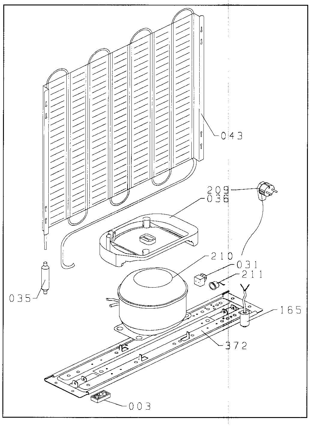 danby kegerator parts diagram