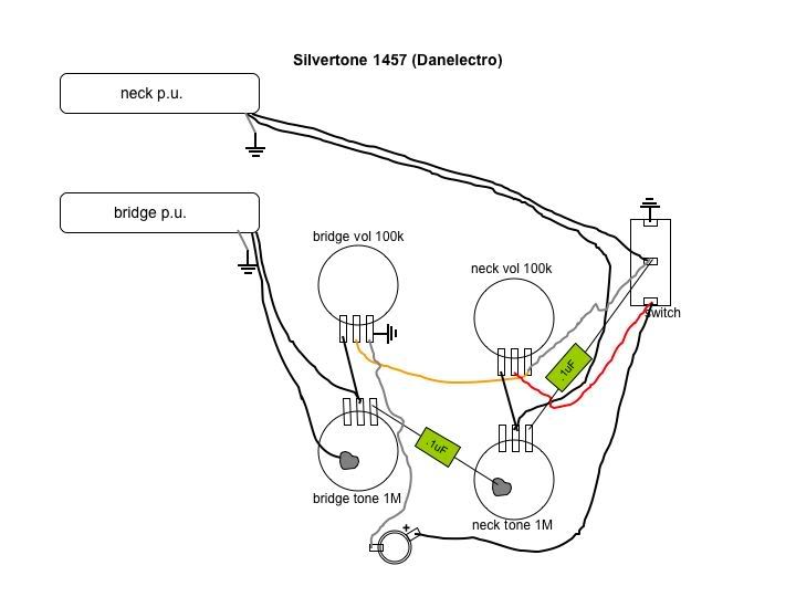 Danelectro Wiring Diagrams