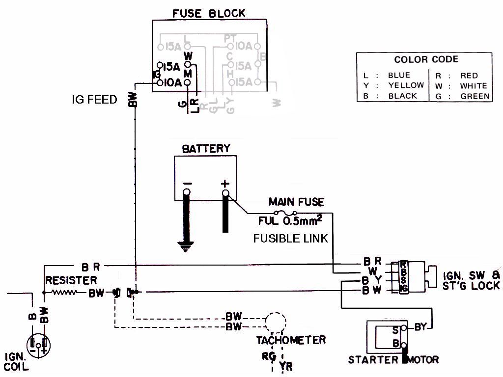 datsun 1200 wiring diagram