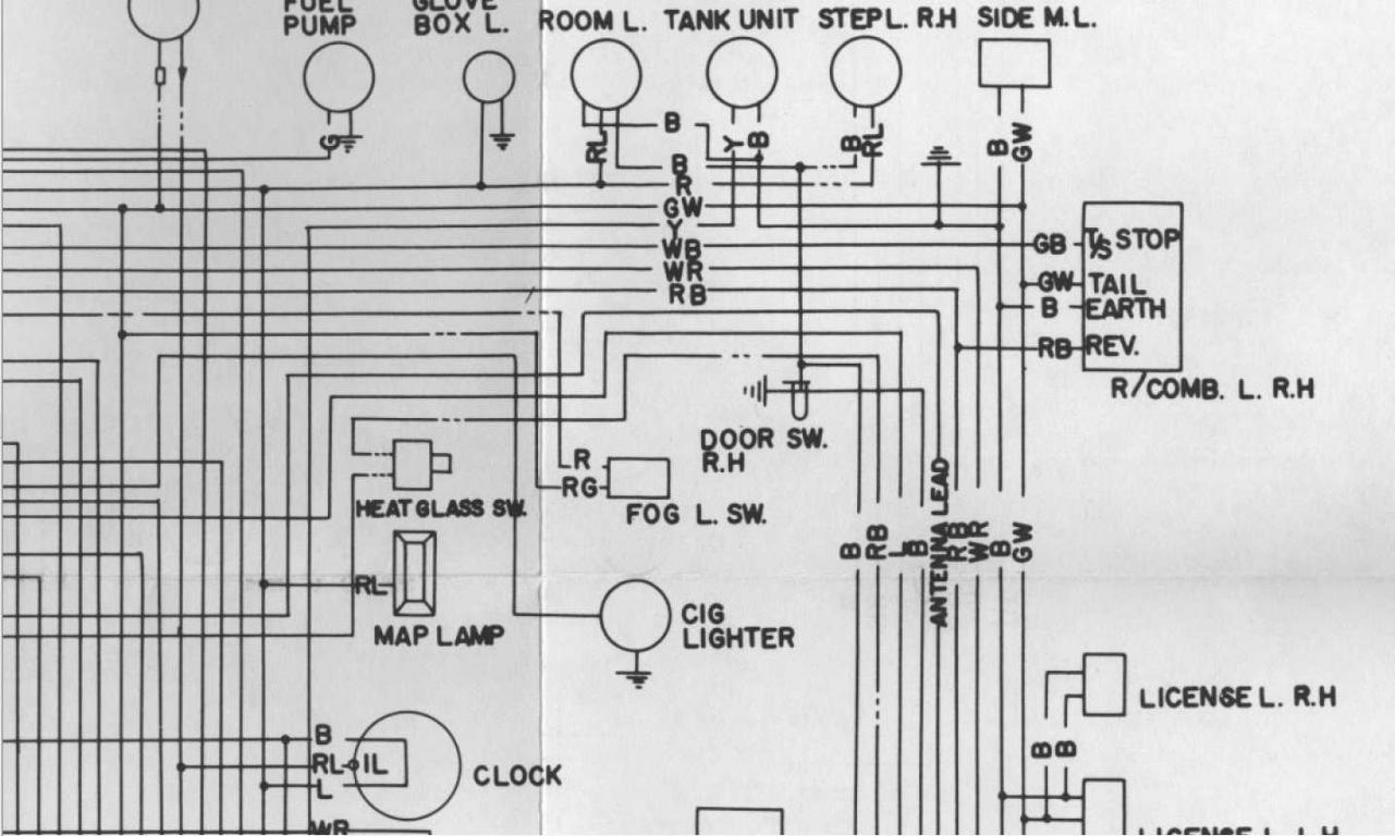 datsun 240z wiring diagram