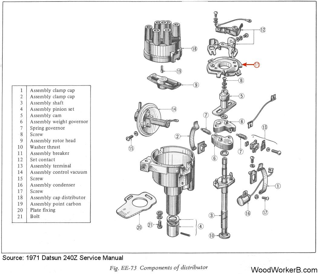 datsun 240z wiring diagram