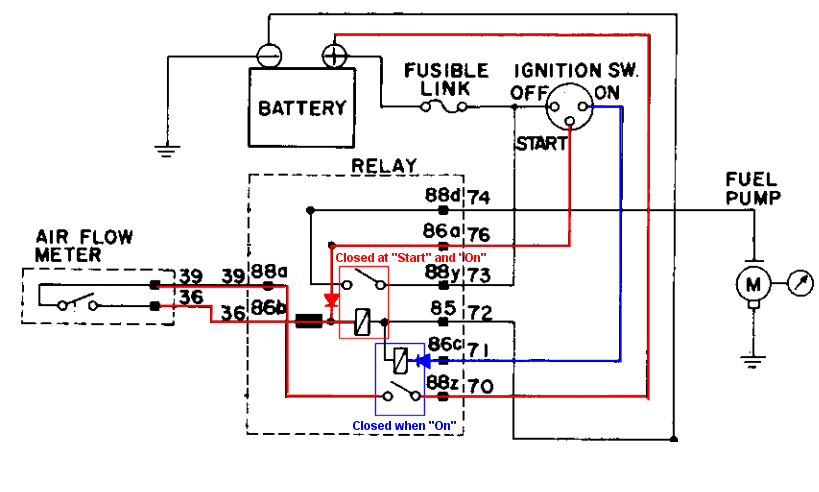 datsun 280z wiring diagram