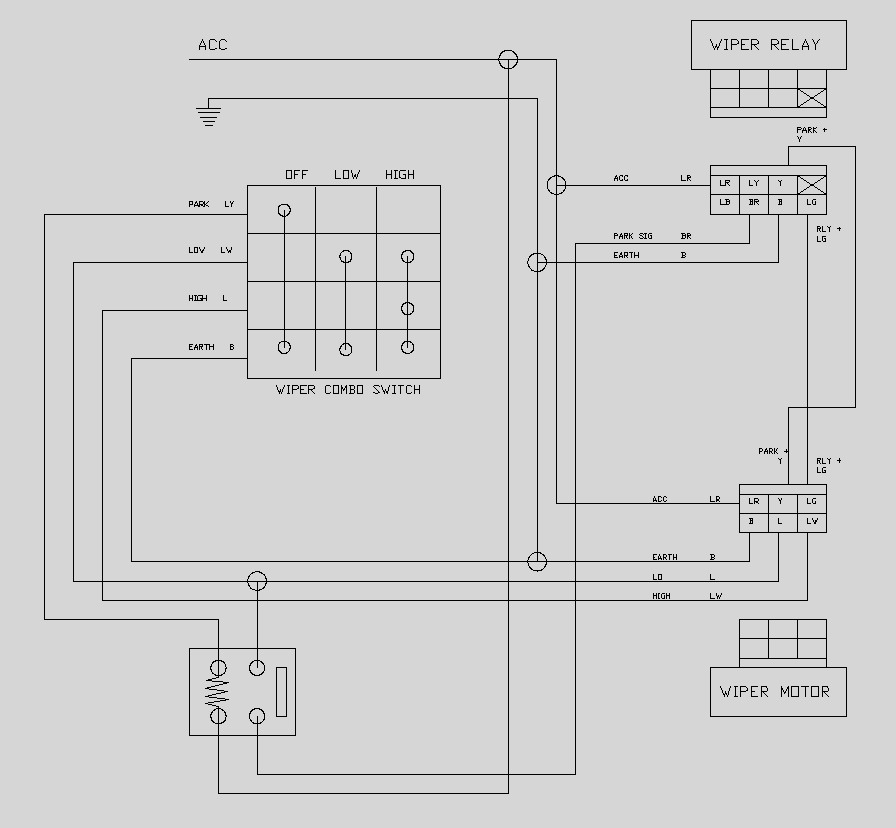 datsun 280z wiring diagram