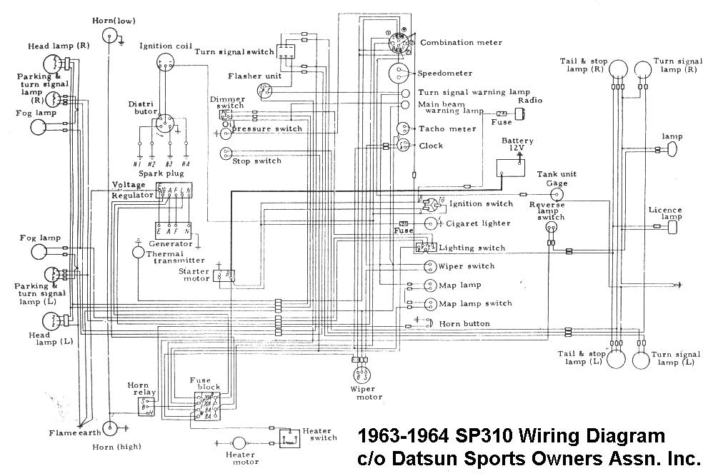 datsun 720 wiring diagram