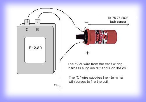 datsun msd wiring diagram