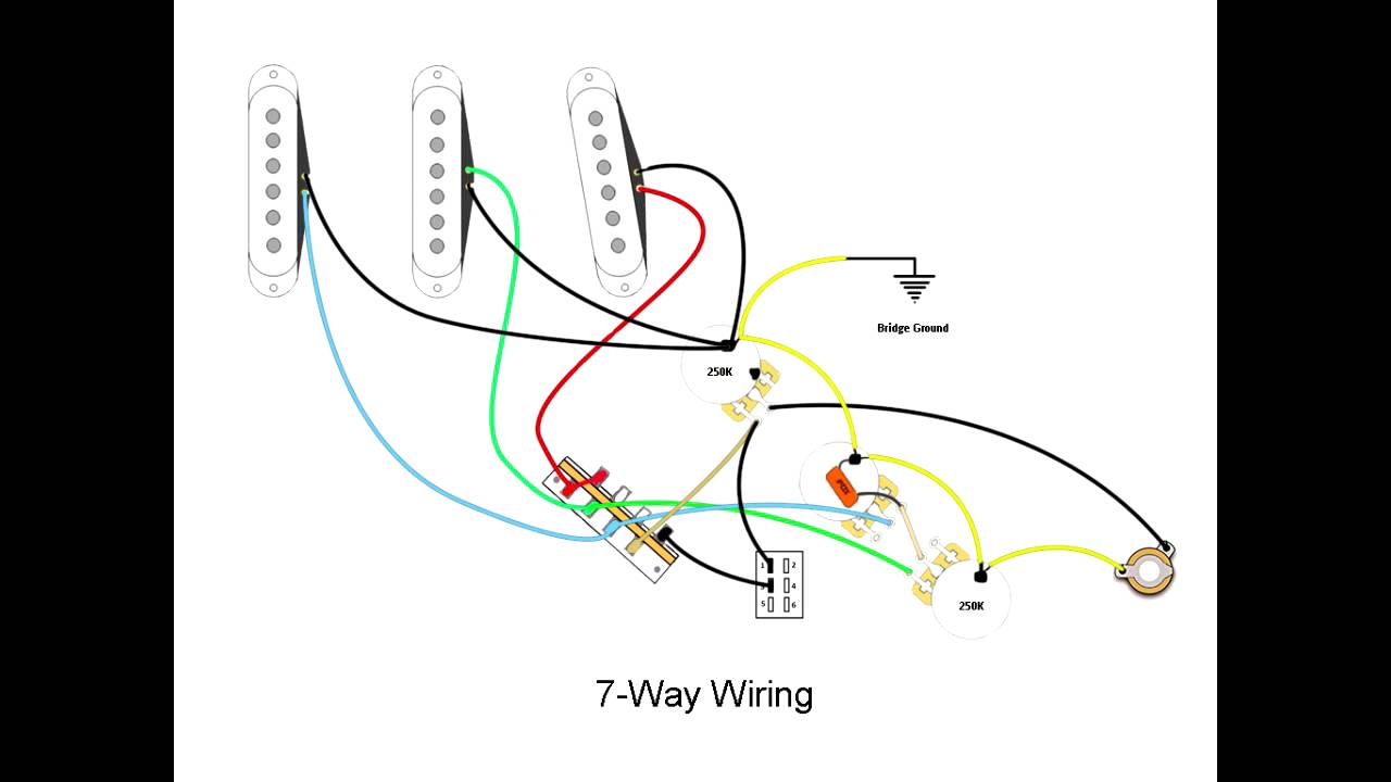 david gilmour stratocaster wiring diagram