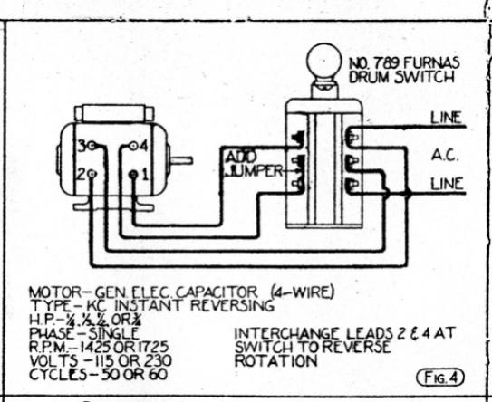 dayton model 9k457 a.c. induction motor wiring diagram
