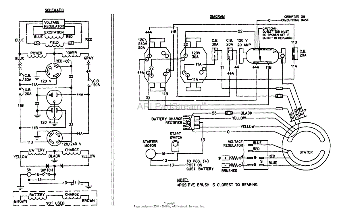 Dayton Model 9k457 Wiring Diagram