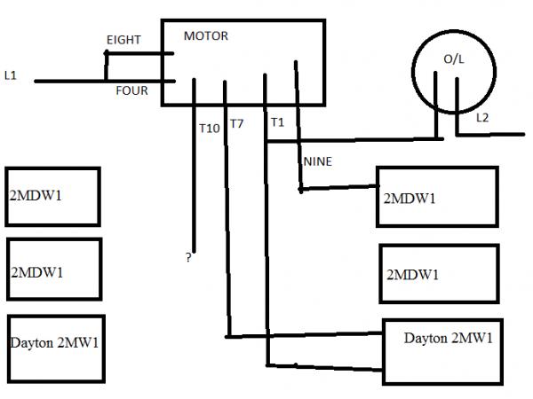 dayton motor 4k151 wiring diagram