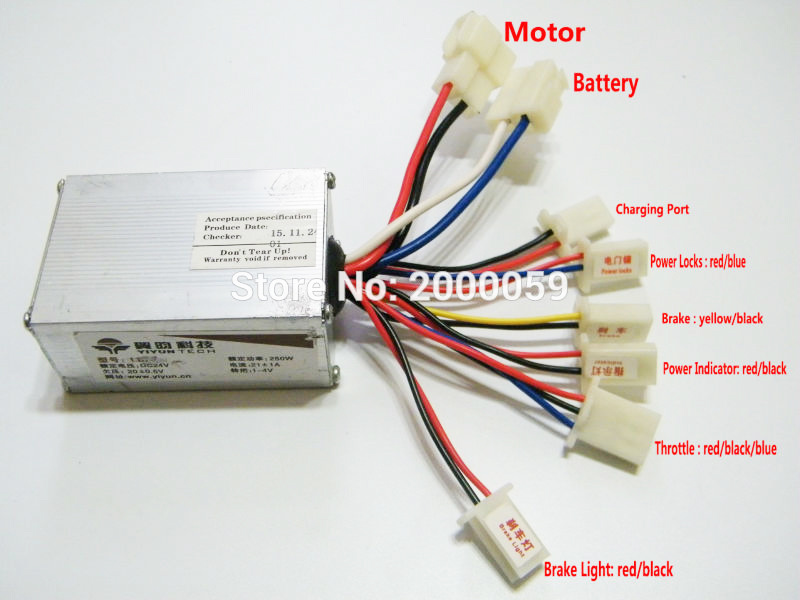 dc moto controller by lithium battery 24v 22a speed controller wiring diagram