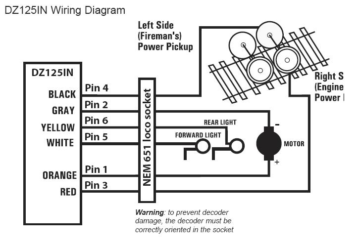 dcc decoder wiring diagram