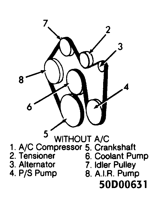 dd15 belt diagram