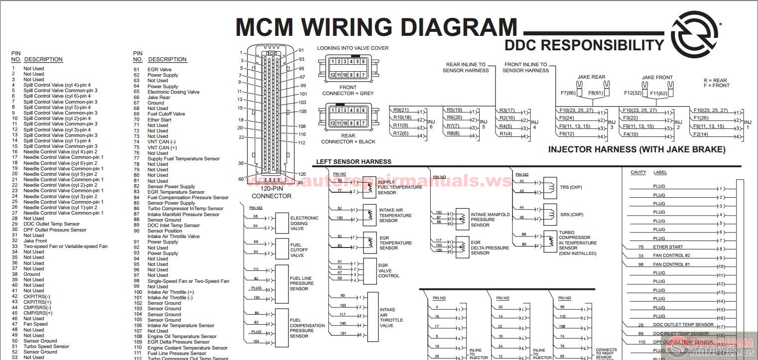 ddec 5 wiring diagram