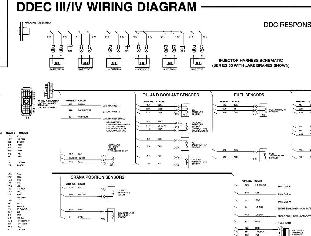 ddec iv wiring diagram