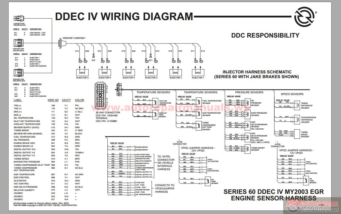 ddec v wiring diagram