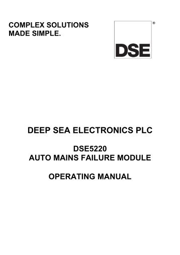 deep sea 501k 1 wiring diagram