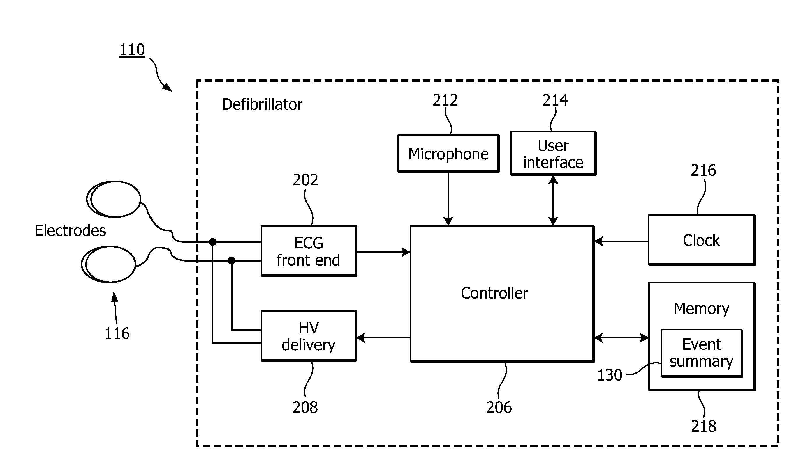 defibrillator circuit diagram