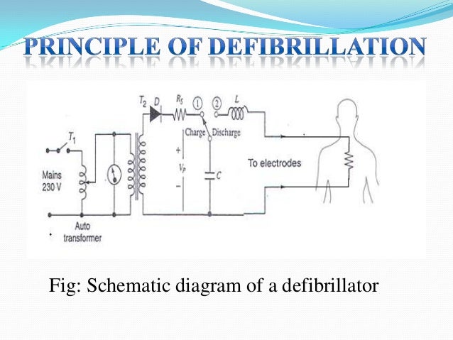 defibrillator circuit diagram