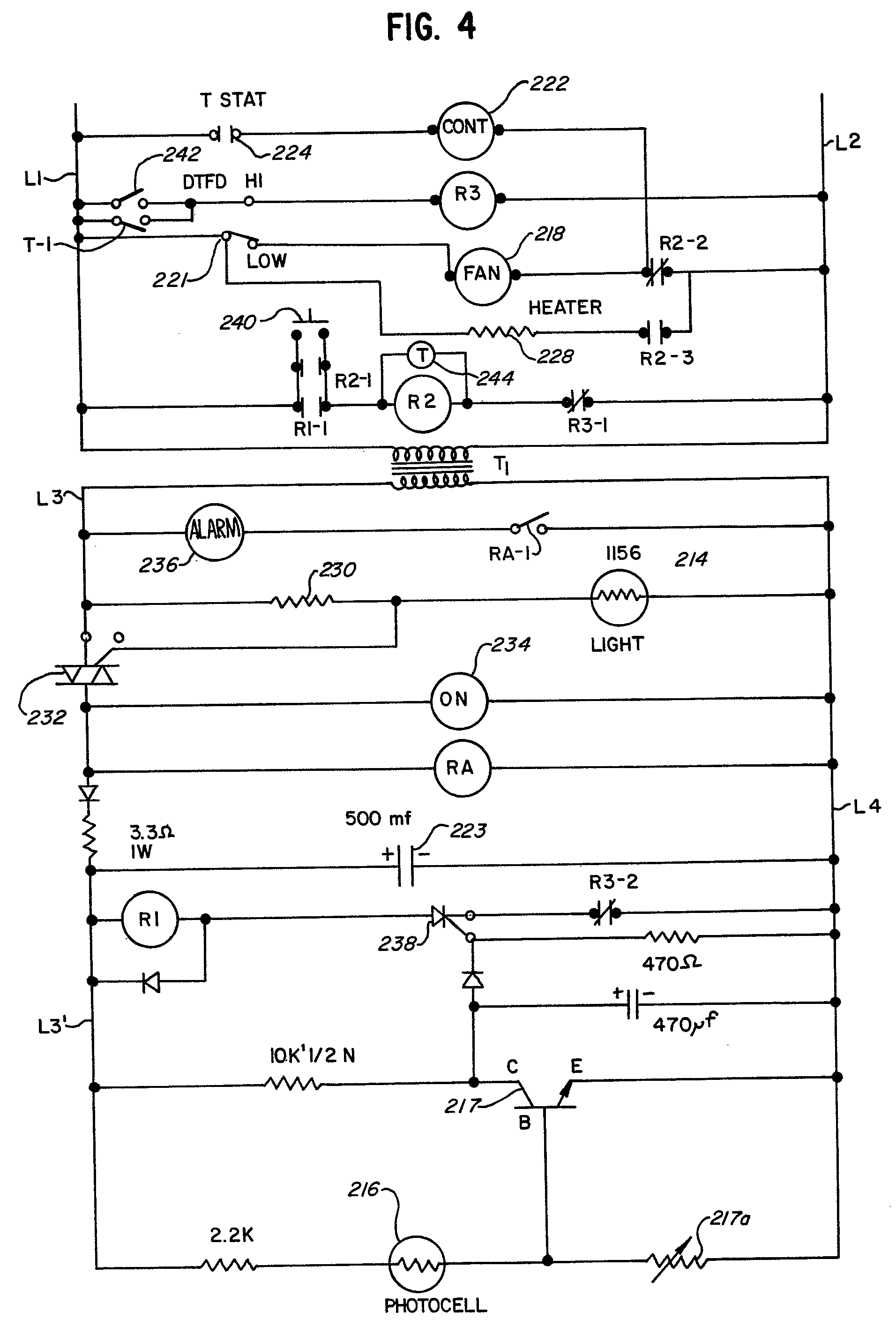 Defrost Circuit Diagram