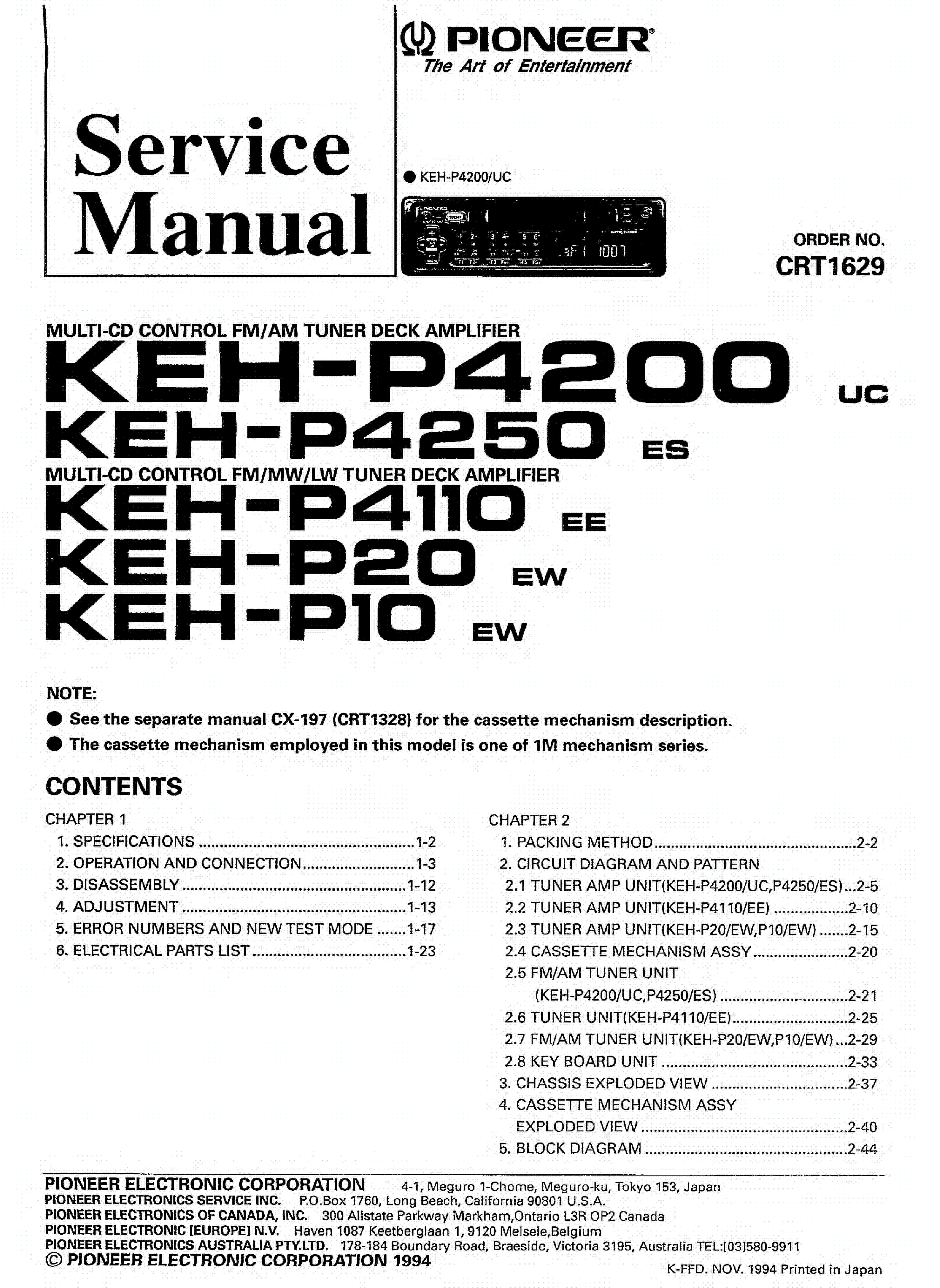 deh p2600 wiring diagram