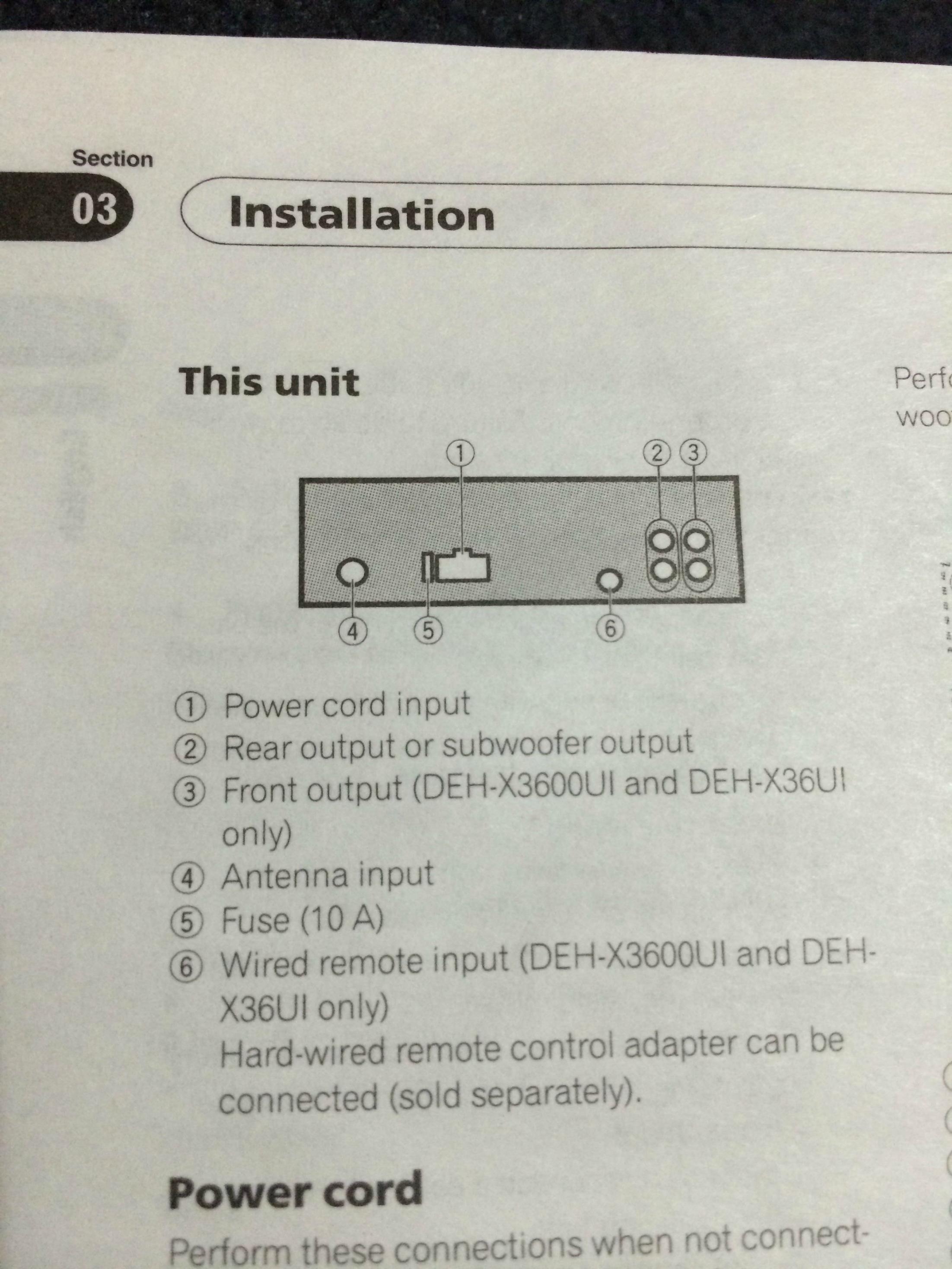 deh-x6910bt wiring diagram