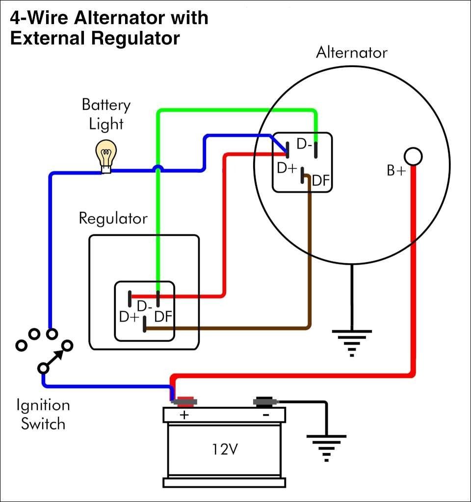 delco cs alternator wiring diagram