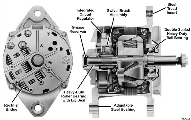 Delco Remy Cs130 Alternator Wiring Diagram