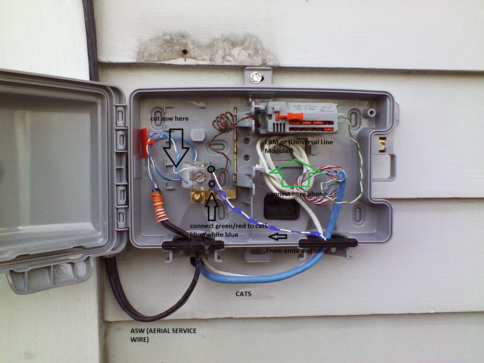 Demarc Box Wiring Diagram