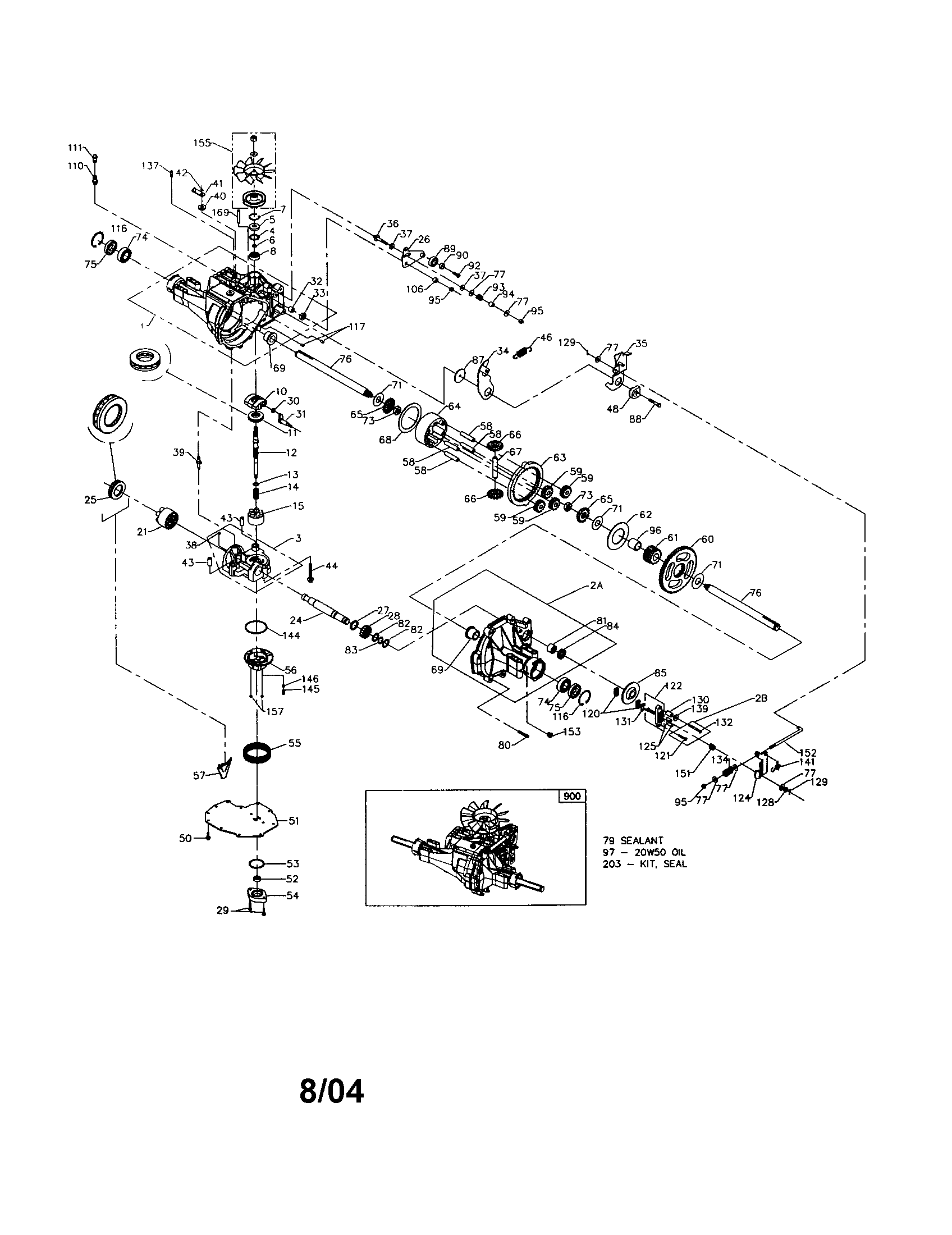 detailed wiring diagram 917.288070 lawn mower