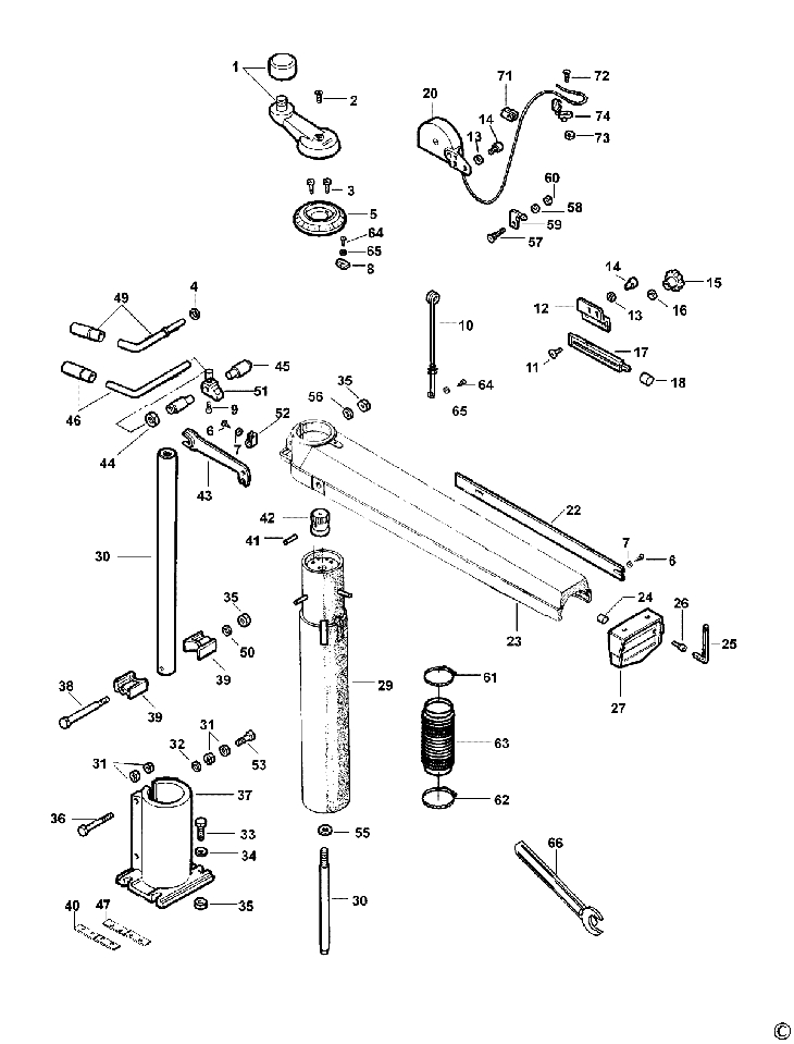 dewalt 1712 radial arm saw wiring diagram