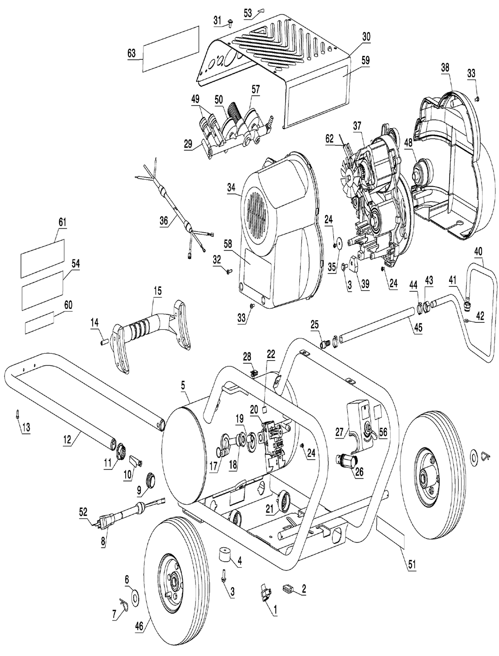 dewalt d55146 wiring diagram