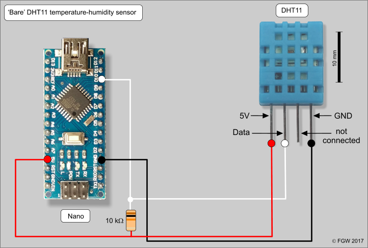 dht11 wiring