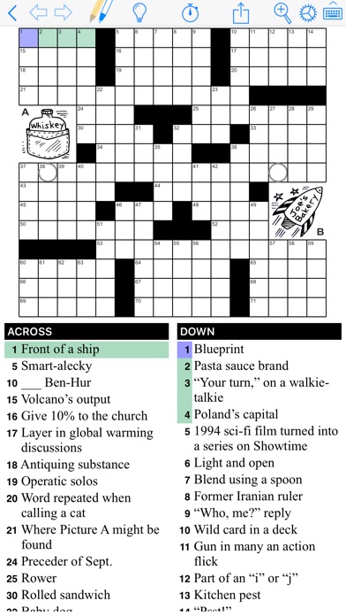 diagramless crossword puzzles