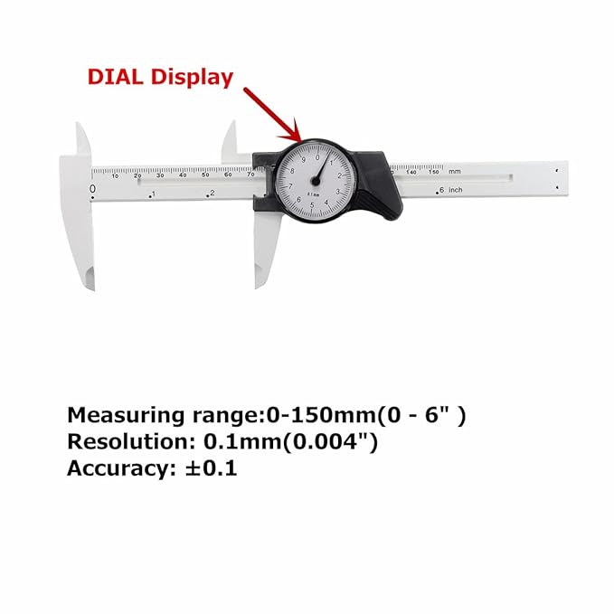 dial caliper diagram