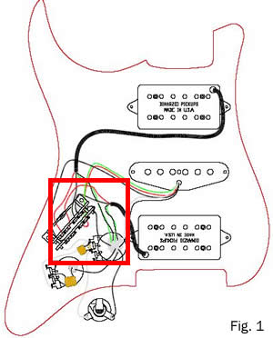 dimarzio hsh wiring diagram