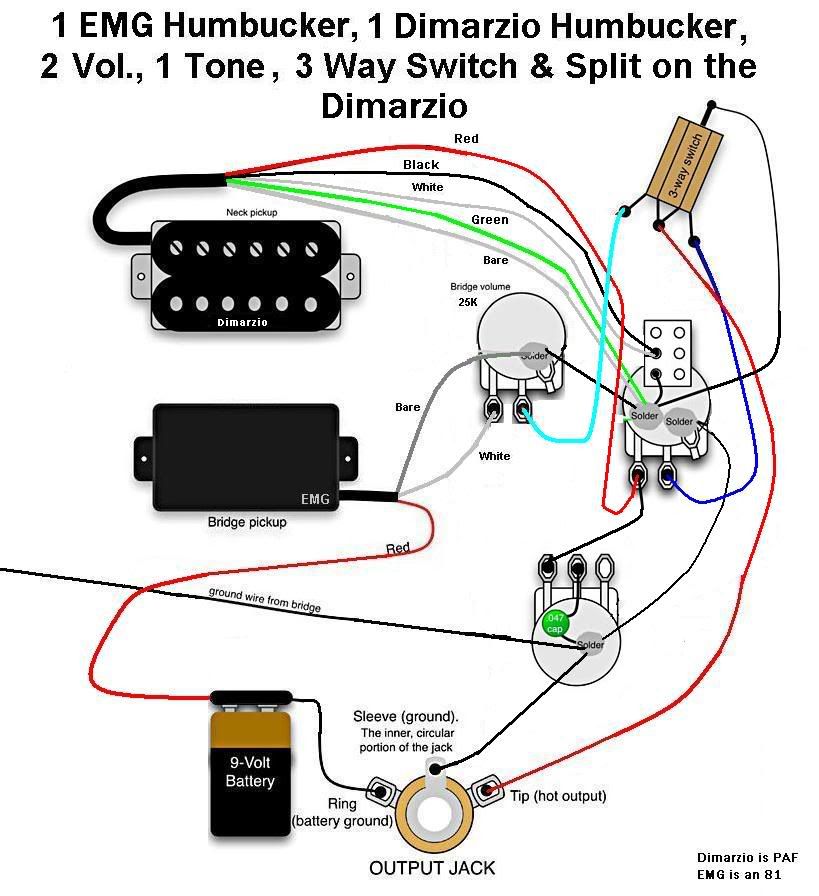 dimarzio x2n wiring