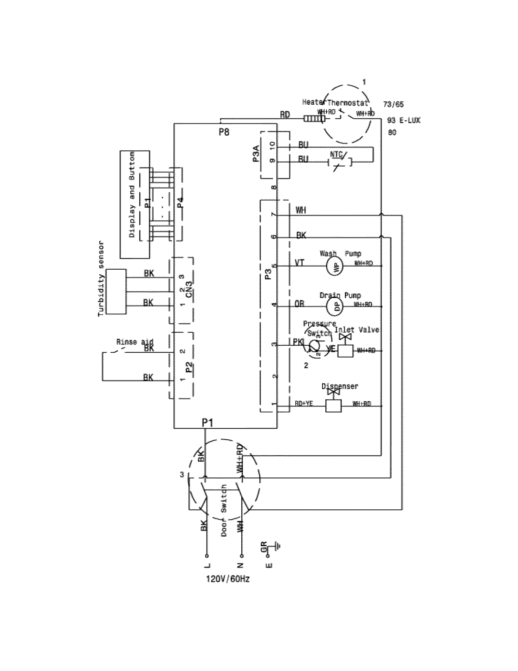 dishwasher motor s62nxplp wiring diagram