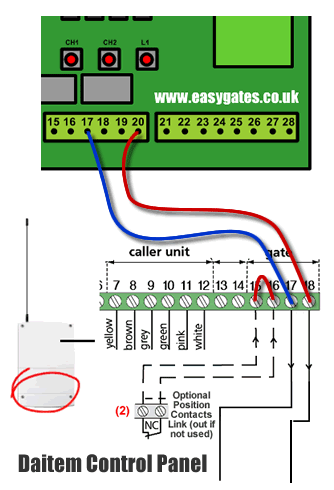 ditec wiring diagram