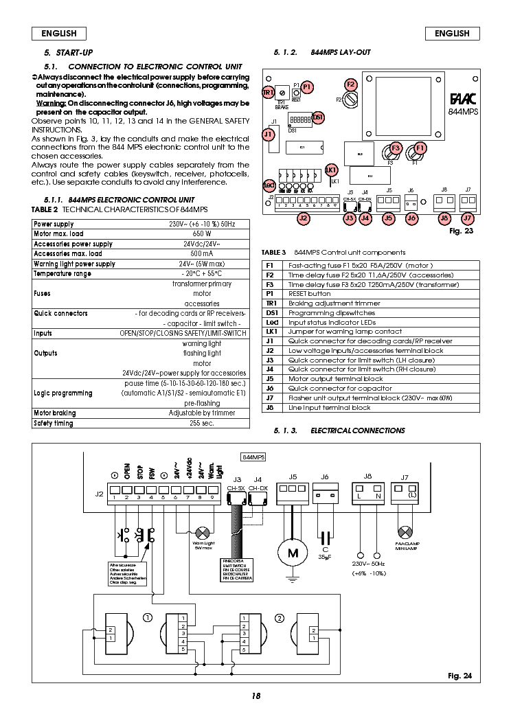 ditec wiring diagram