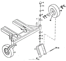 dixie chopper deck belt diagram